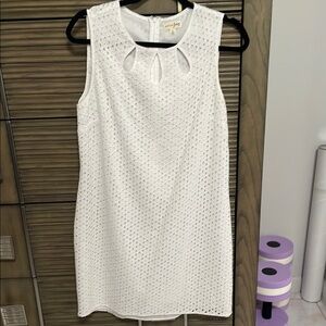 Maison Jules White Sheath Mini Dress for Weddings